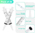 JOLLY PARTY 30 Pack 20mL Plastic Syringes with Catheter Tip and Cap, Individually Sealed for Dogs, Liquid Measuring,
