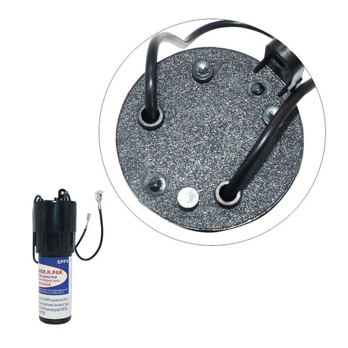 AMI PARTS SPP5 Hard Start Capacitor Relay for 1/2 THRU 10 H.P. Increases Compressor Torque 300%