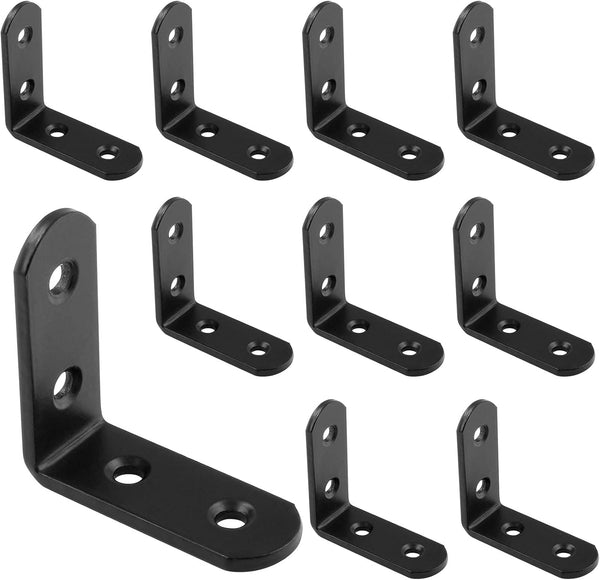 Bonsicoky 8Pcs L Bracket Right Angle Corner Brace, Stainless Steel 2 x