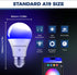 Smart Light Bulbs 60W Equivalent, 800LM 9W WiFi Smart Bulb Compatible with Alexa/Google Assistant, A19 E26 Smart Light Bulb No Hub Required, 2.4GHz WiFi Only, 2PCS by Lightinginside