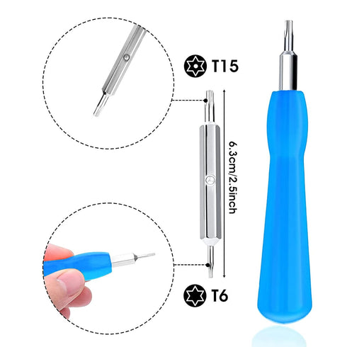 Fast Wall Charger with Charging Cable Cord Orange & Replacement Ring Doorbell Screwdriver Blue Screw Kit