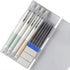 Mechanical Pencil Set 4PCS 0.5mm with 100 HB Lead and 3 Erasers for Students