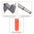 uxcell Forstner Drill Bits 25mm, Tungsten Carbide Wood Hole Saw Auger Opener for Woodworking with Case