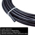 Beduan Pneumatic Nylon Tube, 5/16" OD SAEJ844 Air Line Hose for Air Brake System, 32.8ft