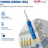 JRready DAP-T260300 Terminal Extractor Tool for HARTING/TE Heavy Duty 10A Series Connector Contacts, Male/Female Pin Removal Tool, ID: 0.102'',OD: 0.118''