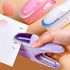 Stapleless Stapler, Compact No Staple Binding Tool, Up to 8 Sheets Binding (Pink)