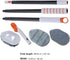 Versatile Floor and Grout Cleaning Brush with Extendable Handle and Replaceable Pads