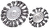 7Pcs Set 1/4-Inch Rocaris Twist Knot Wire Wheel Brush for Drill Crimped Cup Wire Wheels Brush for Drill with Shank