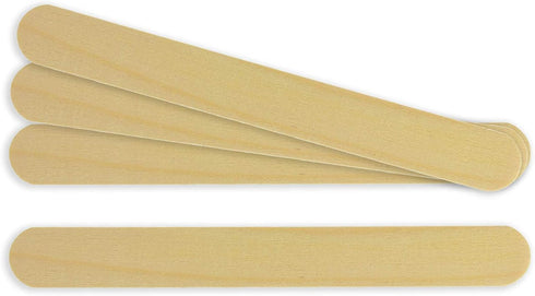 P&P MEDICAL SURGICAL Tongue Depressors, Non Sterile, 6 inch High Grade Natural Birch, 100