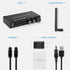 USB 192KHz DAC Digital to Analog Converter with Headphone Amplifier and Bluetooth V5.0 Receiver