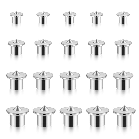 Dowel Pins Center Point Set, Doweling Centering Pins for Woodworking Accessories, 20Pcs Drill Hole Tool
