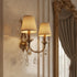 CS-1054-5AGL, 3 5 4.5 Royal Designs, Inc. Designer Mushroom Pleat Empire Chandelier Shade Antique Gold, x x