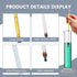 Hydrometer Alcohol 0-200 Proof and Tralle Accurate Alcohol Proof Tester for Liquor Distilling Moonshine