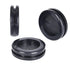 ZHYOHEN 4PCS 2 Inch Black Rubber Wiring Washer Automotive Firewall Gasket Electrical Cabinet Cable Sheathing Circular