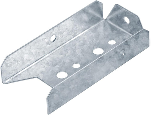 20 Pcs 2x4 Fence Bracket, 20 Gauge Hot Dip Galvanized Steel Deck Rail Bracket Connectors for Railing Wood Post