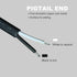 FILSHU 4.8M/15.7FT 2-Prong end,3A 125VAC NISPT-2 18AWG 2/C, On/Off Foot Switch Pedal with Power Cord, Polarized Plug