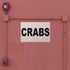 Fastasticdeals 36x24Inches Decal Stickers Multiple Sizes Crabs Black Food Bar Restaurant Truck Industrial Vinyl Safety