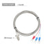 MECCANIXITY PT100 Thermocouple Temperature Sensor M8 Screw Temperature Probes 5ft -50 to 200°C(-58 to 392°F)