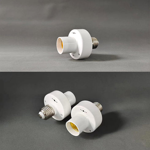 QIEIEI E27 Bulb Socket Motion Sensors Light Holder Motion Sensors Light Socket with Adjustable Delay for Home Garage