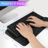 Computer Keyboard Stand with Wrist Rest, Ergonomic Tilted Keyboard Holder - Keyboard Riser with Wrist Pad - Keyboard