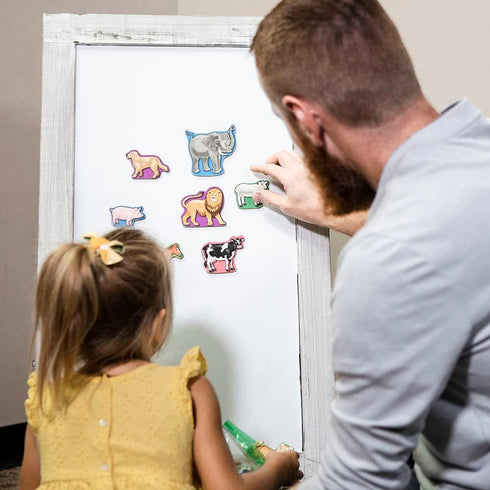 Magnetic Whiteboard Contact Paper - Adhesive Dry Erase Board for Magnet, Peel and Stick Wall Decal for Kids Classroom,