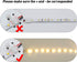 LightingWill 10pcs Pack Wire Solderless Snap Down 2Pin LED Strip Connector for 8mm Wide