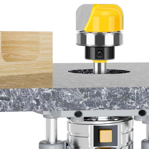 3pcs Wolfride Dish Carving Bits Dish Cutter Router Bits Bowl and Tray Router Bits