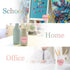 GTHER Heart Shaped Sticky Notes, 2 Pads, Colored Self-Adhesive Notes for Kids School
