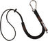 Ergodyne Squids 3105 Tool Lanyard with Aluminum Screw Lock Carabiner, 15lbs Tool Weight Capacity, Black