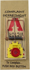 Treasure Gurus Complaint Department Mouse Trap Desk Display 3D Sign