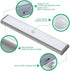 Lighting,Closet Counter Closet Light(3Pack) LEPOTEC LED Under Cabinet Lights Motion Sensor Light Rechargeable Cabinet