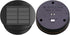 ZNYCYE 2 Pack Upgraded Solar Replacement Top, Double LED Light Modes for Outdoor Lanterns Garden Patio Decor (Warm