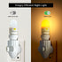 120V 100% LowBlueLights Amber Night Light: Plug-in LED Blocks Blue Light for Sleeping, Nursery and Preserving Melatonin