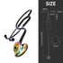 MaiWieel-Classic Stethoscope Rainbow Single Head Stethoscope for Nurses Doctor,EMT Student,Home Medical, Estetoscopio