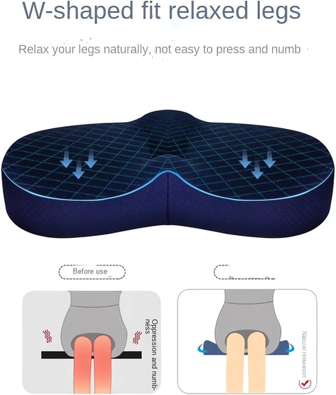 LIONICE 2023 Premium Soft Hip Support Pillow - New Soft Hip Support Butt Cushion Seat for Desk Chair, Ergonomic Memory