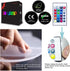 Comiwe 3D Toys,16 Gymnastics Yoga Illusion Night Light Colors Change Smart Touch & Remote Control,Home Decor LED