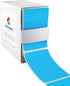 ChromaLabel 2 x 3 inch Permanent Color Code Rectangle Labels - 100 Stickers per Dispenser Box (Light Blue)