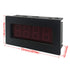 DIGITEN 4 Digital Red LED Tachometer RPM Speed Meter with Hall Proximity Switch Magnet Sensor NPN
