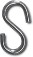 S Hook - Marine Grade 316 Stainless Steel, 1.56" Long, 5/32" Thick Metal Hook for Hanging and Utility Use (20)