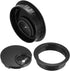 uxcell Cable Hole Cover 2" Zinc Alloy Desk Grommet for Wire Organizer, 2 Pcs (Black)