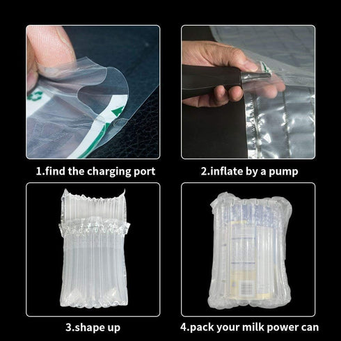 Sourcemall 20 Pack Packaging 1 Milk Powder Can Protector Travel Transport Inflatable Column Air Bags Air Filled Column