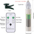 JOSU Flameless Candles Birthday Decor, 12PCS LED Flickering Lights Battery Operated with Remote Timer, Warm White for