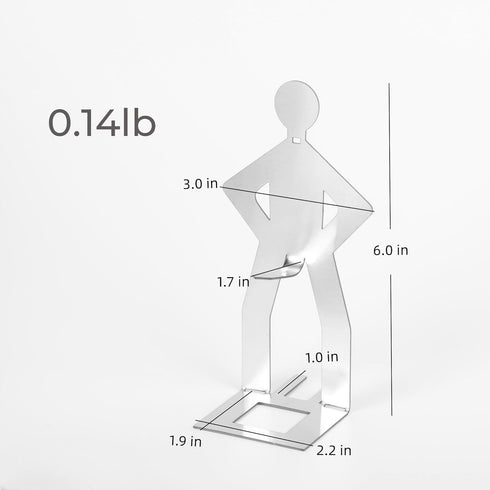 Zorythm 4 6 (6) or PCS Funny Hot Dog Holder and Sausage Stand-Hot Dog Grill Holder Man-Standing Man Sausage Barbecue
