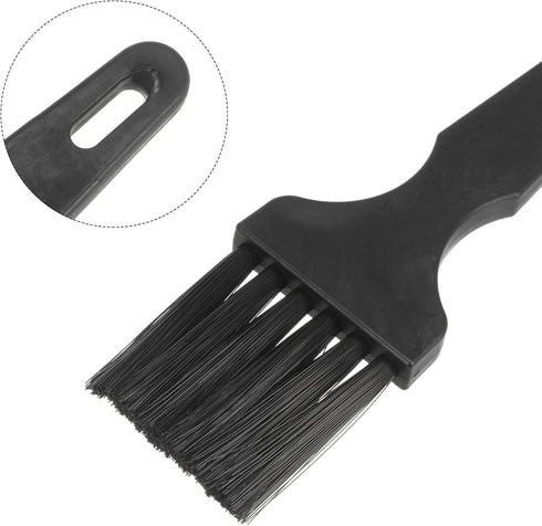 uxcell 4 Pcs Anti Static ESD Brush, Plastic Handle Nylon Lab Cleaning Brushes for Electronics Repair