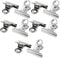uxcell Small Bulldog Clips, Silver Metal Hinge Clips for Crafts Photos Pictures, Mini Binder Clips Paper File Clamps for Office Home, 1.2 Inch, 10 Pack by uxcell