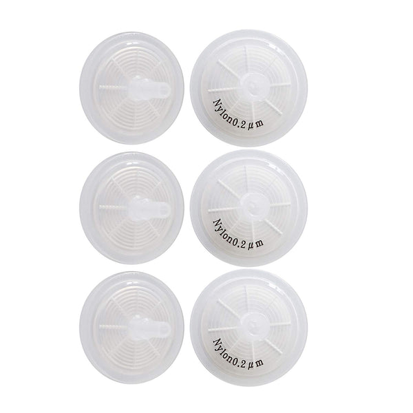 Syringe Filters, Hydrophilic Nylon Membrane, Non-sterilized Diameter 25mm, 0.22µm for Laboratory Filtration