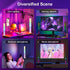 MIHEAL Smart LED Light Bars, Metal Aluminium Housing with App Control and Music Sync Rhythm Mode, Mood Lighting