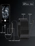 Endoscope Camera with Light, 16.4ft Inspection Camera for Men, 1080P HD with 8 Adjustable LED Lights
