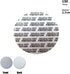 Pressure Sensitive Seals, Cap Liners, Bottle Seal, Foam Safety Tamper Resistant Gasket for Cosmetic Bottles (150 Pieces)