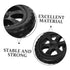 2Pcs Healifty Heavy Duty Grocery Shopping Replacement Parts for Folding Carts Stable and Lightweight Design for Laundry